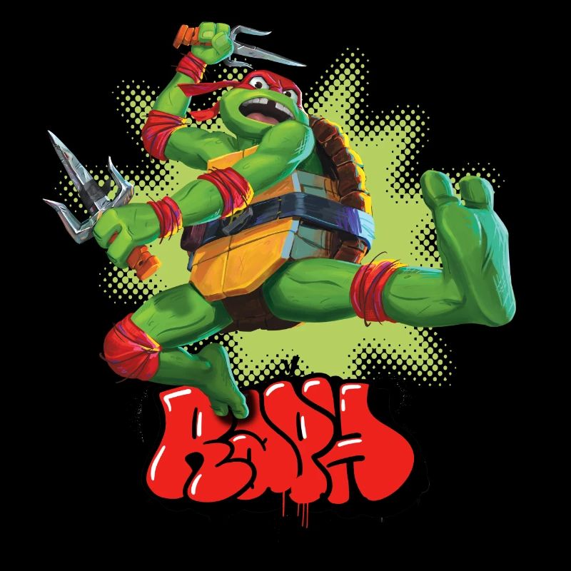 TMNT Mutant Mayhem Mit Turtle Raph