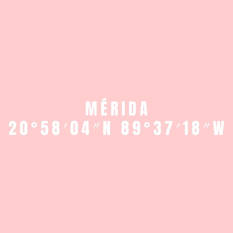 Coordonnées de Mérida, Mexique