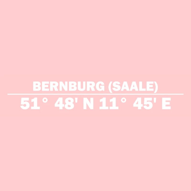 Coordonnées de Bernburg (Saale)
