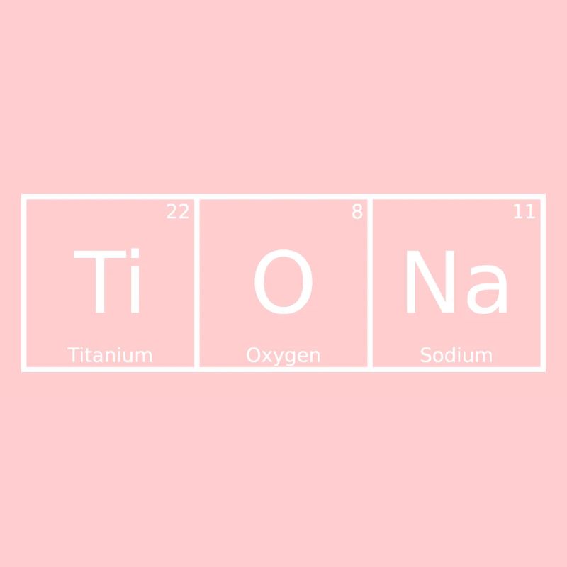 Tiona Nom Prénom Chimie Tableau périodique Éléments