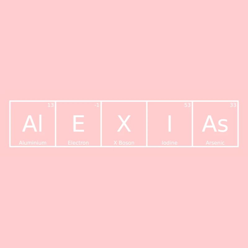 Alexia's Name First Name Chemistry Periodic Table Element