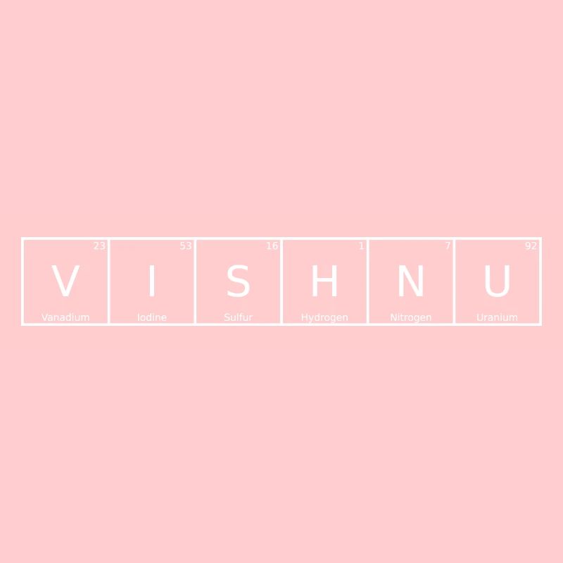 Vishnu Name First Name Chemistry Periodic Table Elements