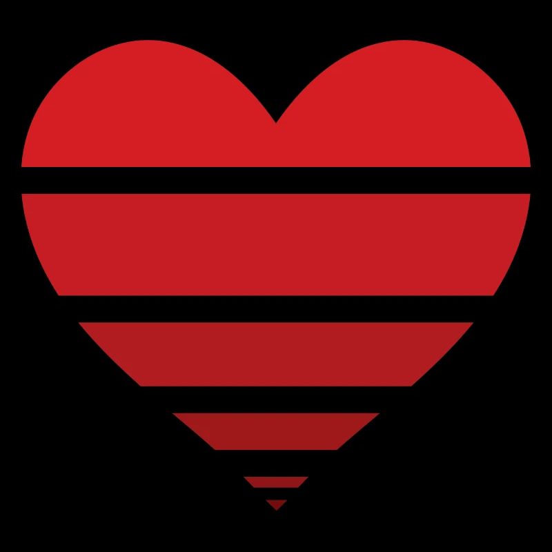 Herz Muster Geschenk