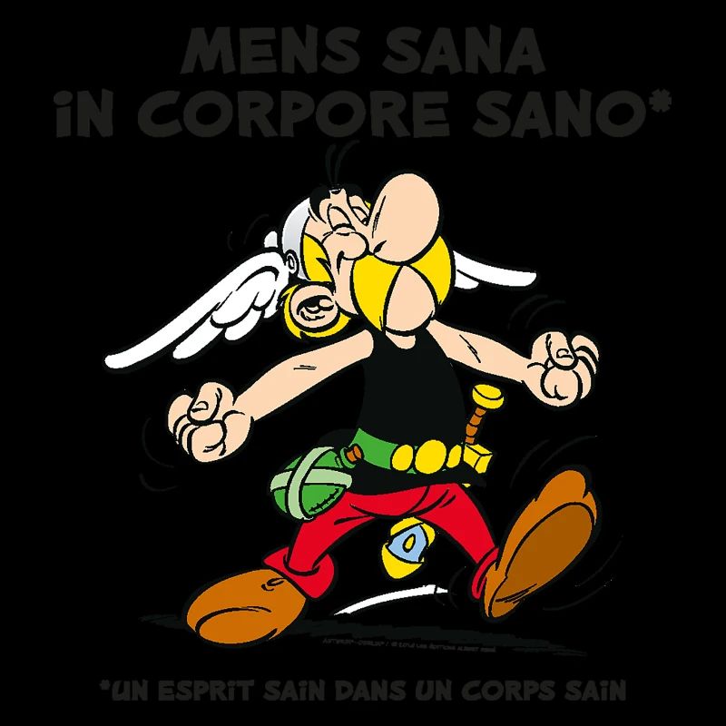 Astérix - Un esprit sain dans un corps sain