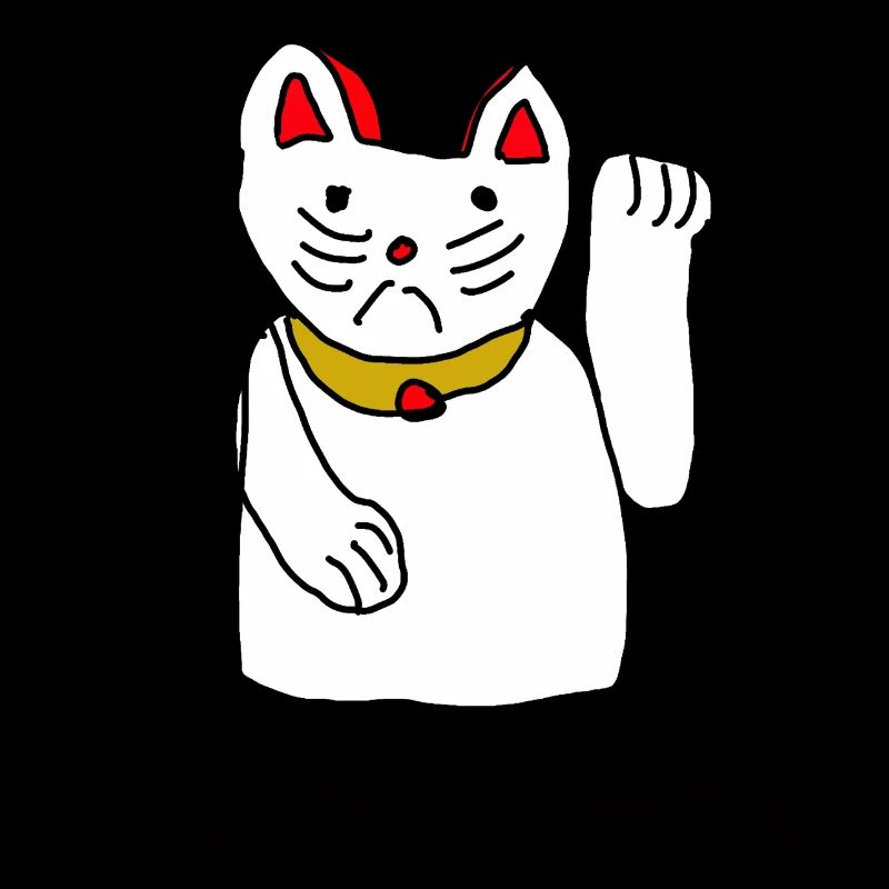 conception de bonheur de chat inviter