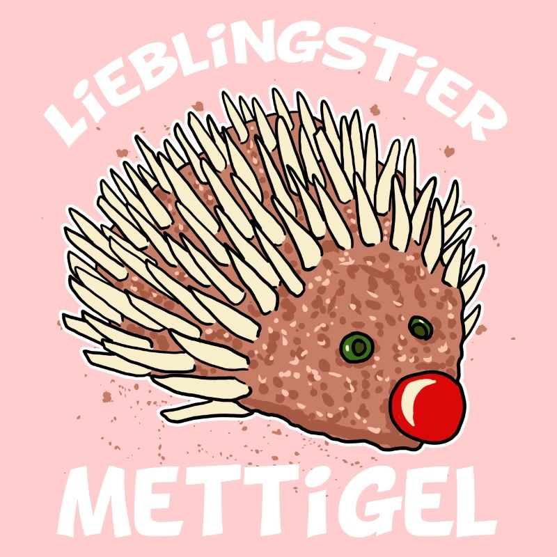 Lieblingstier Mettigel Hackfleisch Hack Igel