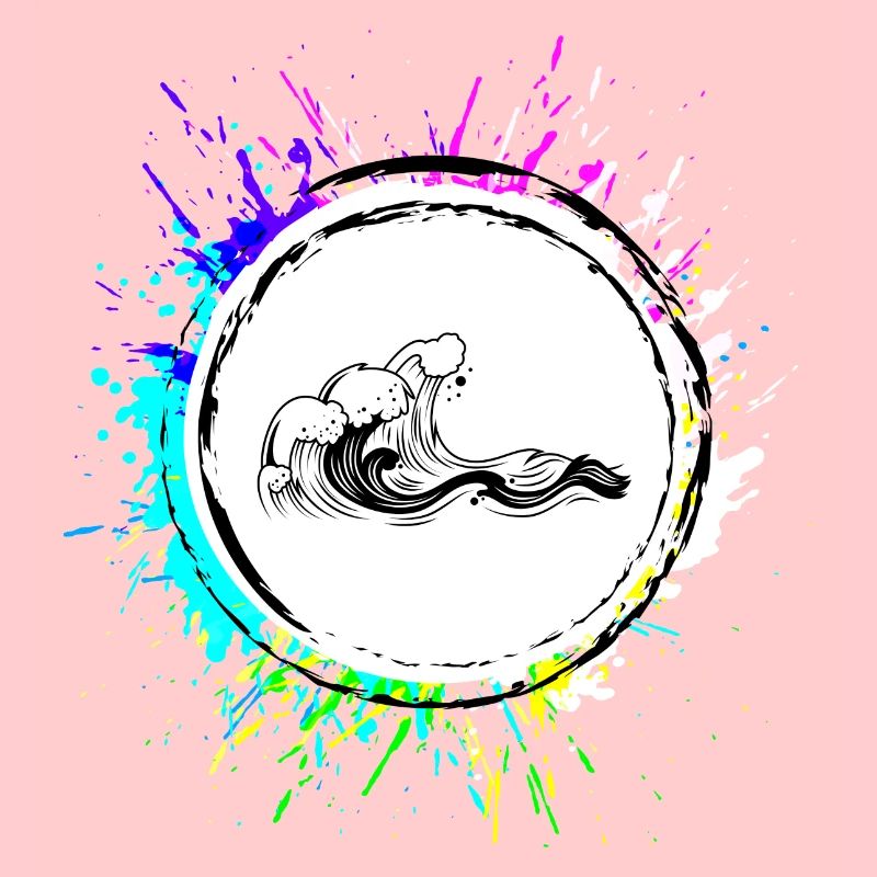 Wave icon symbol