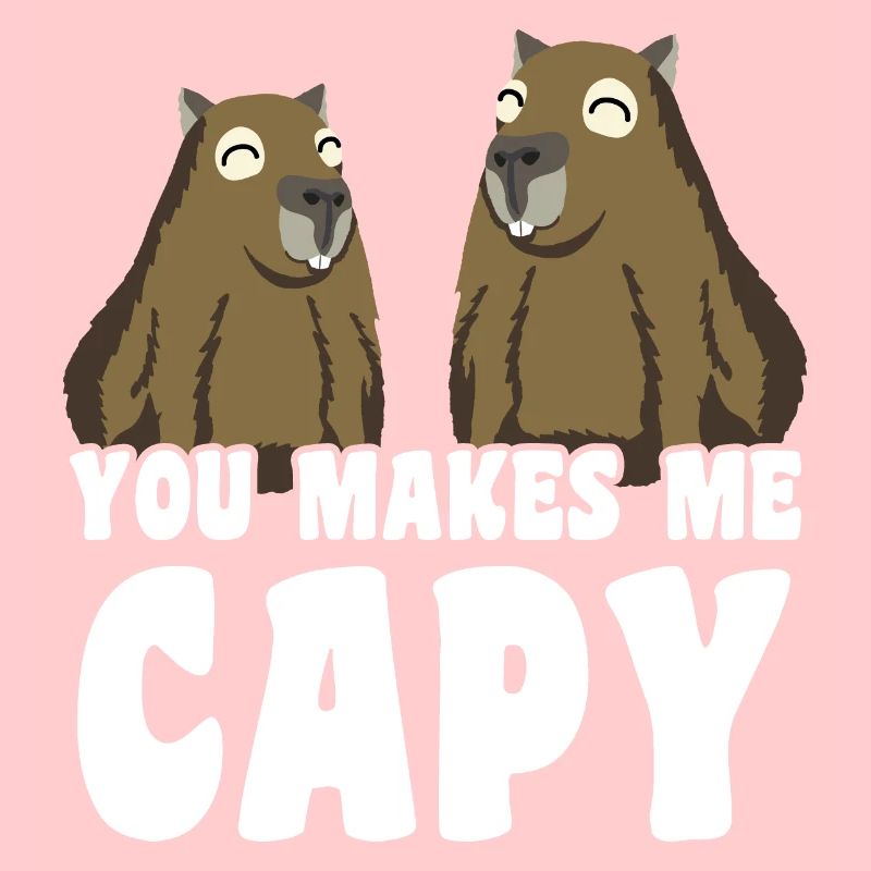 Tu me fais Capy Capybara en disant