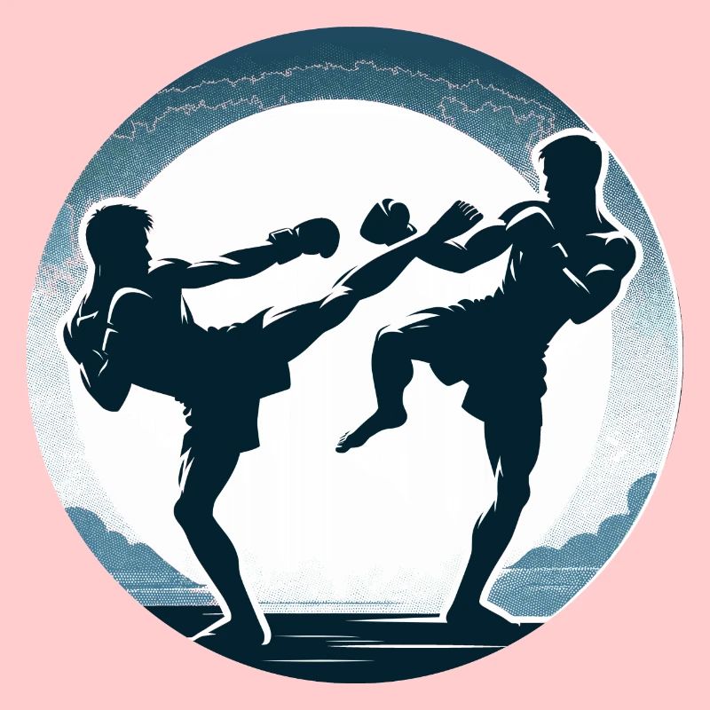 Muay Thai Kampf