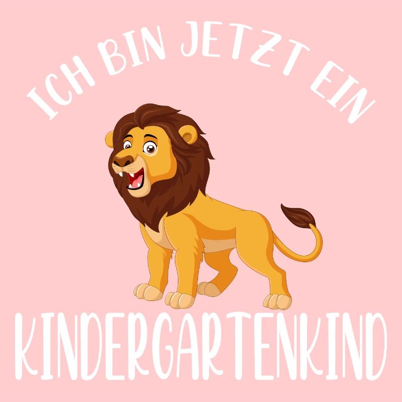 Ich bin jetzt ein Kindergartenkind Löwe