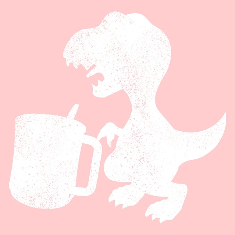 Tea Rex Tea Drinker Dinosaur