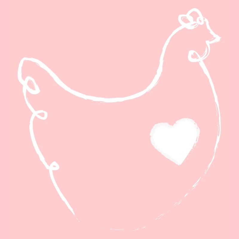 Dessin de trait poulet