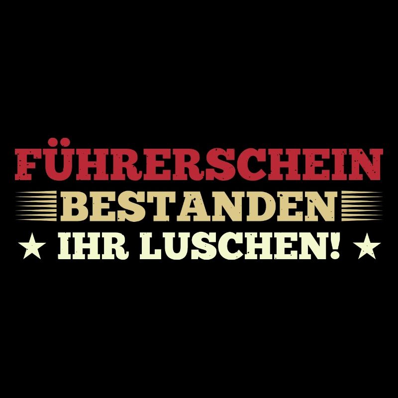 Führerschein Prüfung Autofahrer Geschenk