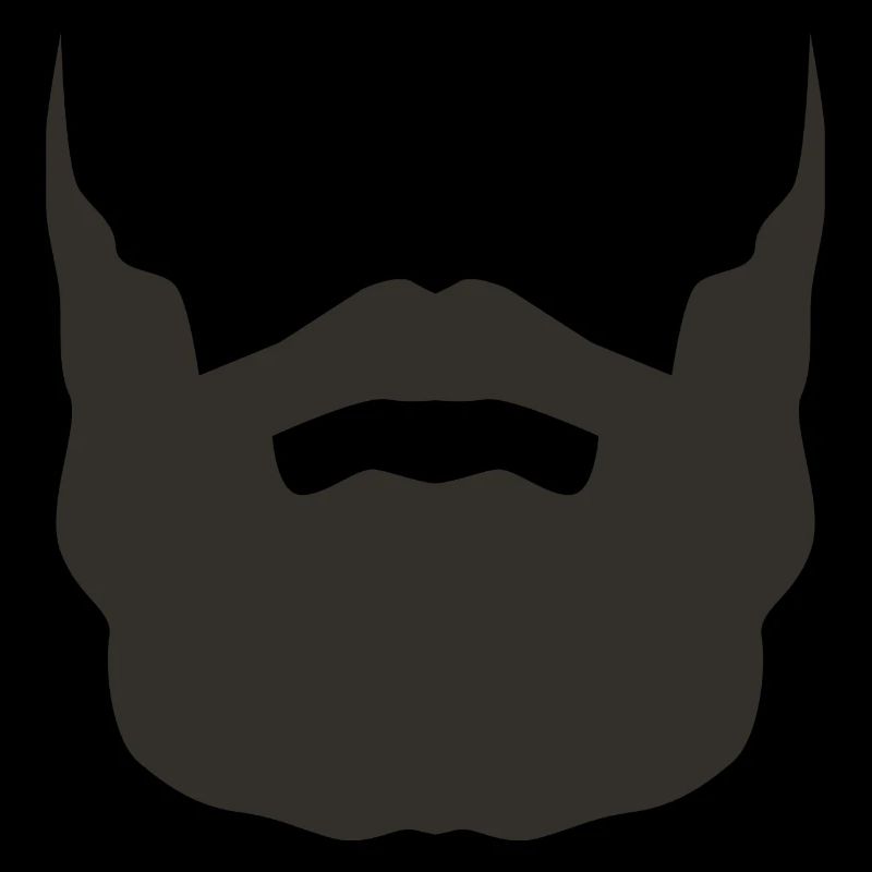 Bart vollbart Maske Hipster Trend