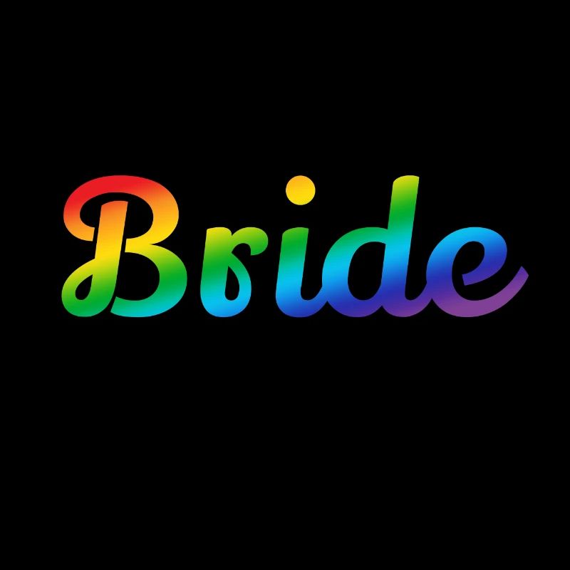 Bride Crew Rainbow