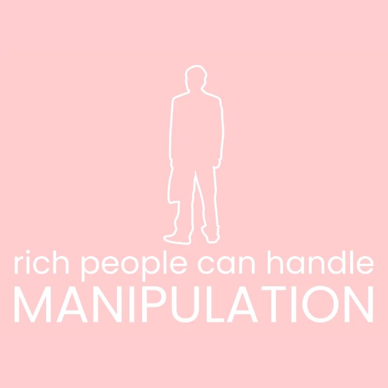 reiche Leute mit Manipulation umgehen
