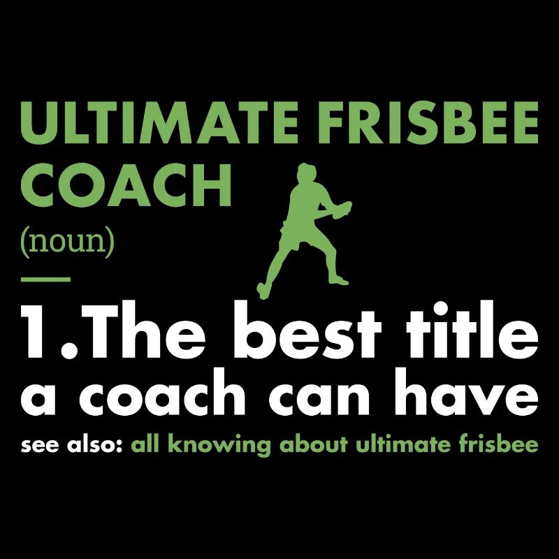 Sport Coach Definition Ultimate Frisbee