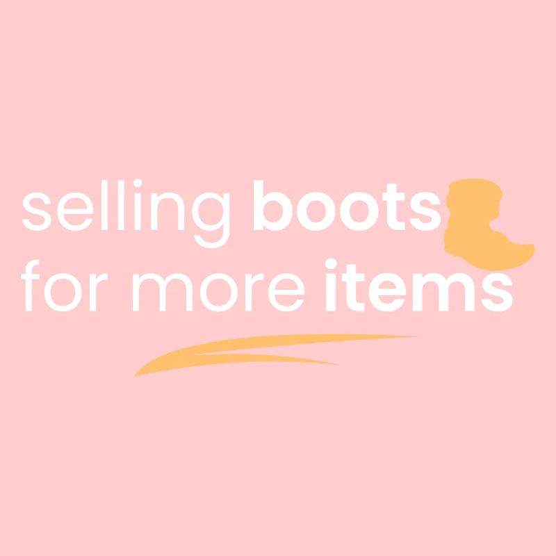 Vente de bottes pour d’autres articles