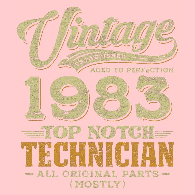 Vintage 1983 Technicien Top Notch