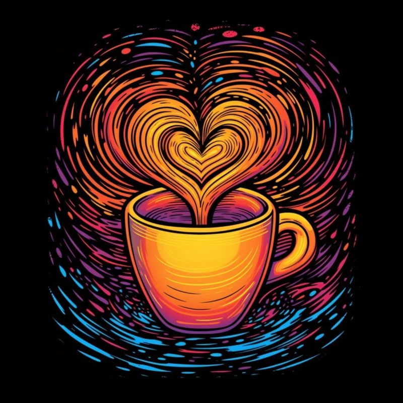 tired latte coffee cup roastedbeans