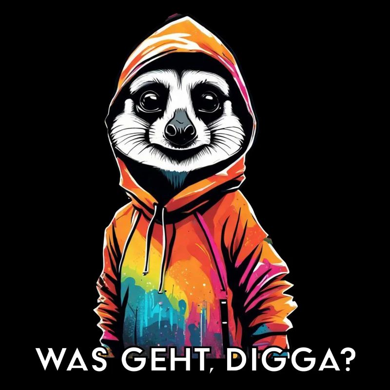 Was geht Digga? Cooles Erdmännchen