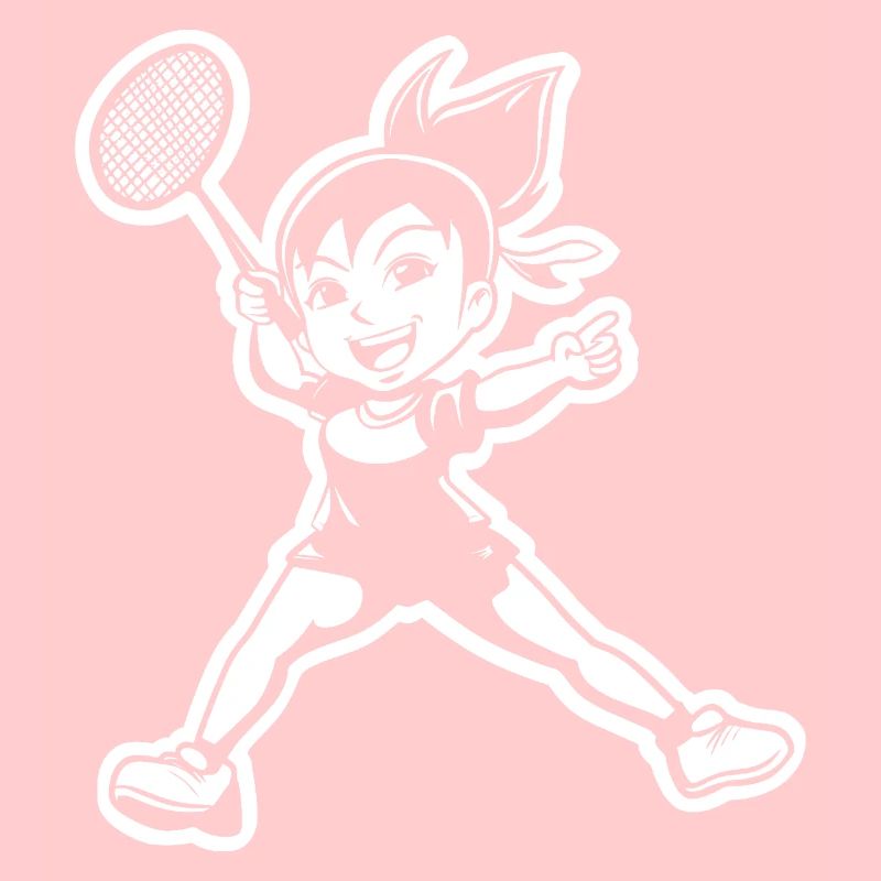 Badmintonspielerin