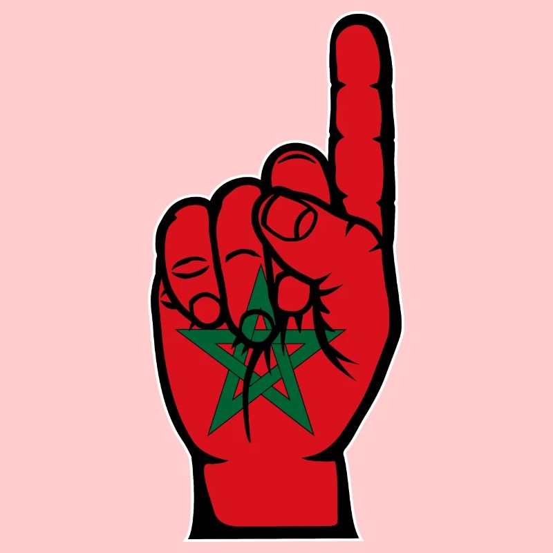 Drapeau du Maroc numéro 1