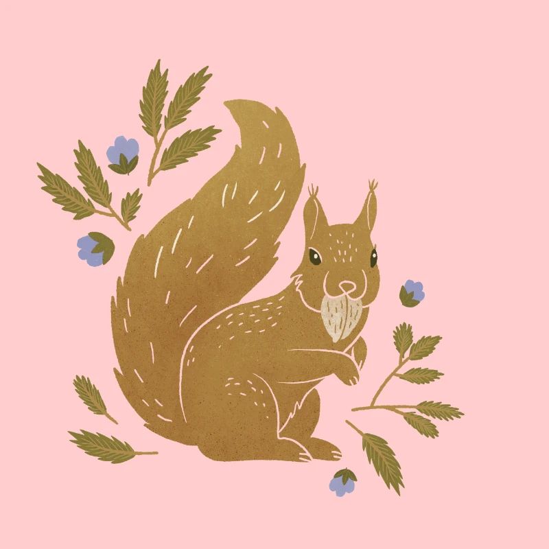 Wilde Tiere - Eichhörnchen