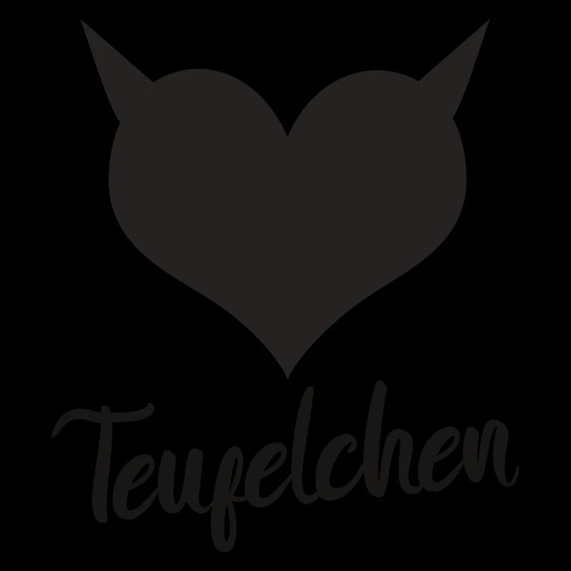 Teufelchen mit Herz Teufel Devil