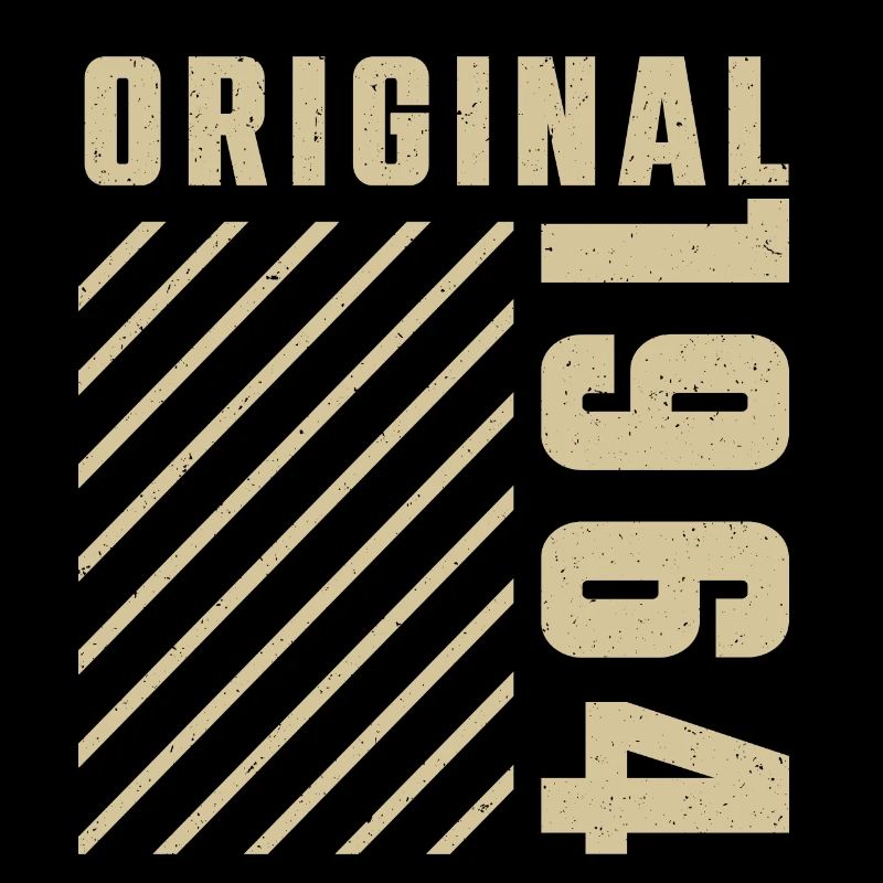 Original 1964 Authentic 1964 Vintage Bursdag