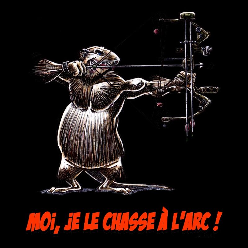 Le Ragondin, Moi Je Le Chasse A L'arc !