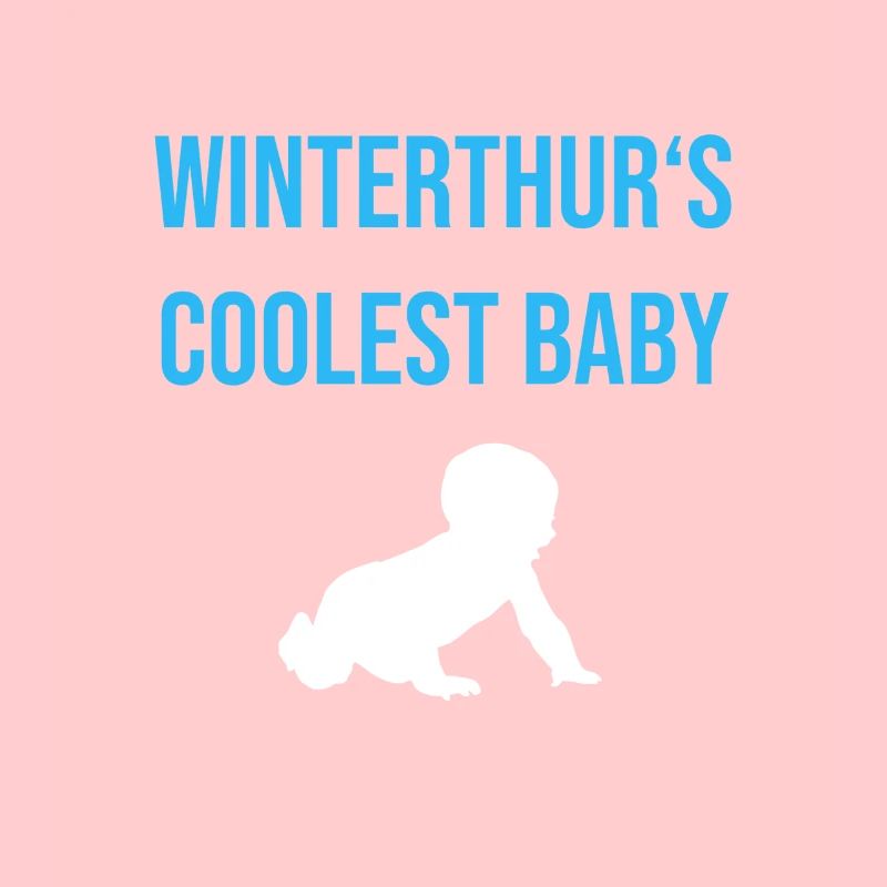 Le bébé le plus cool de Winterthur, bébé de Winterthur