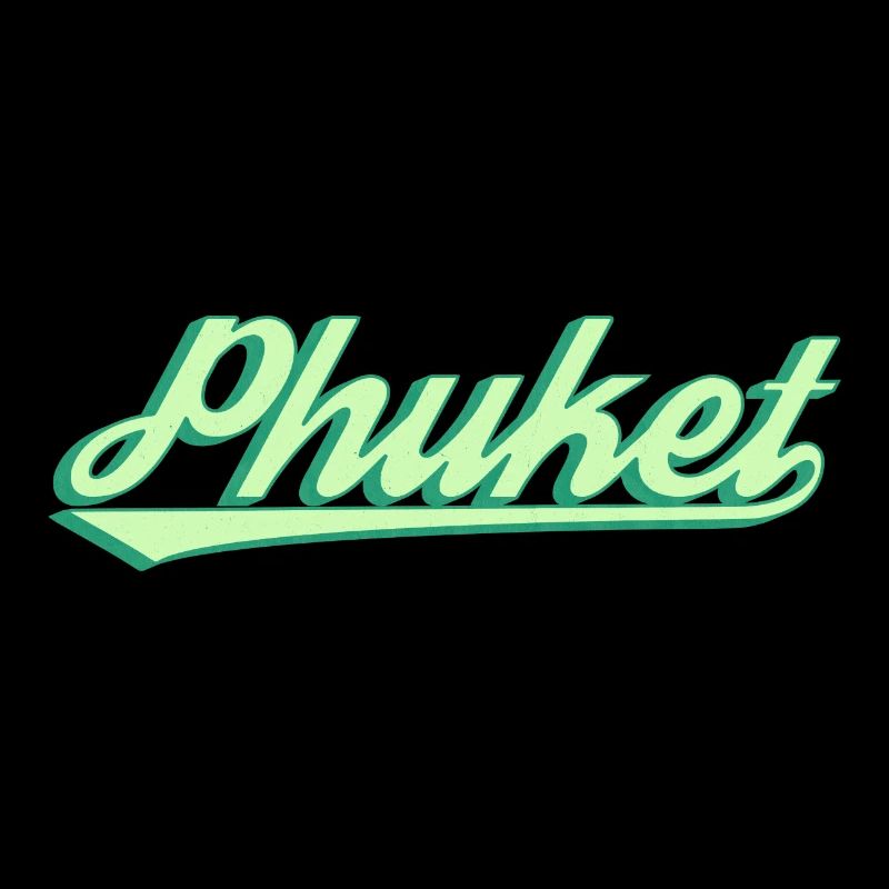 Phuket Retro Coastal Script