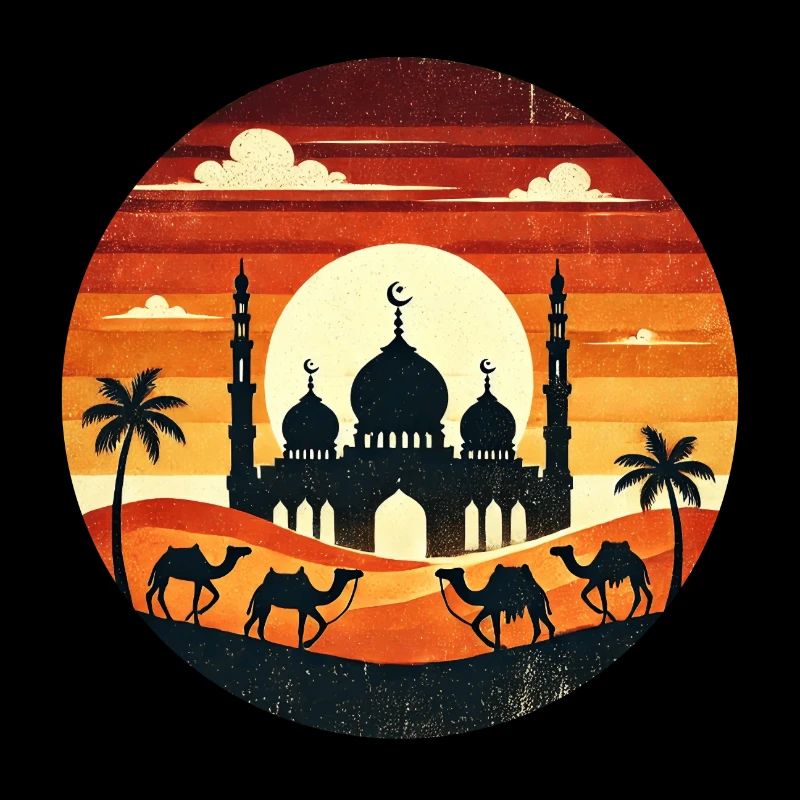 Marrakesh Mosque sunset