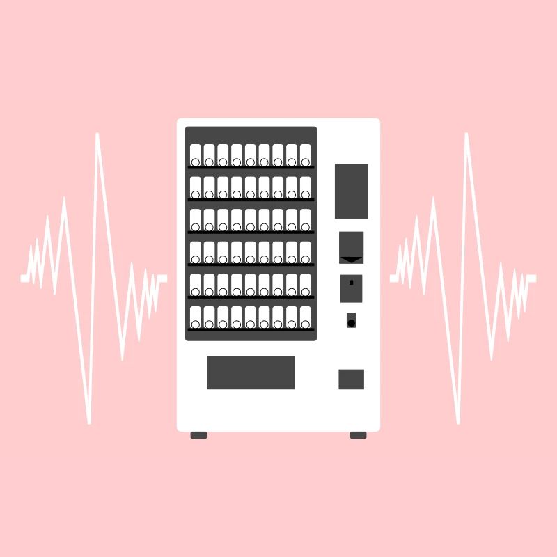 Snack Vending Machine Touchscreen Pulse