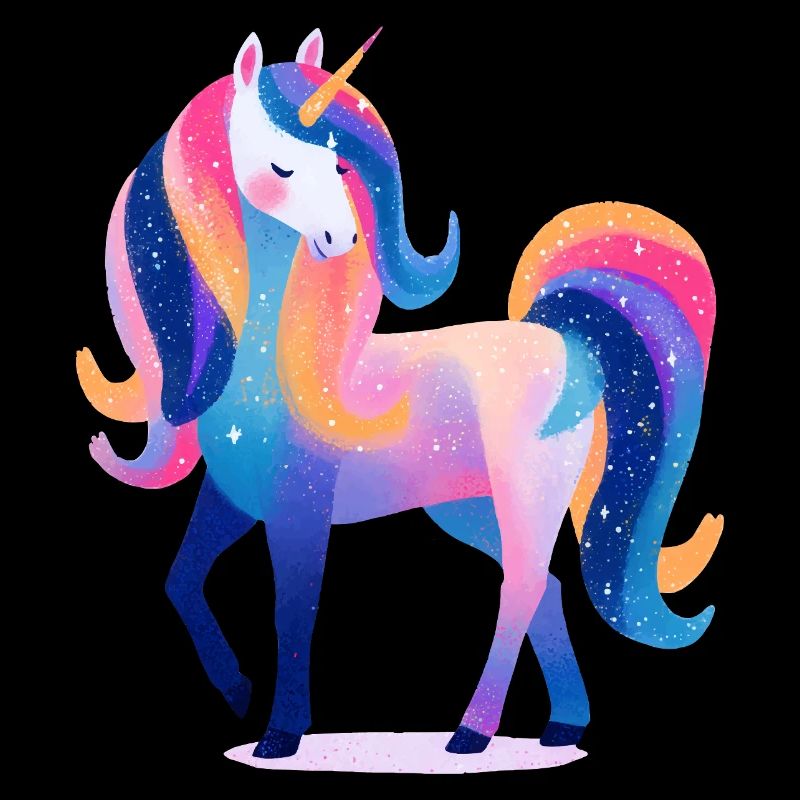 Glitzer Einhorn Lily