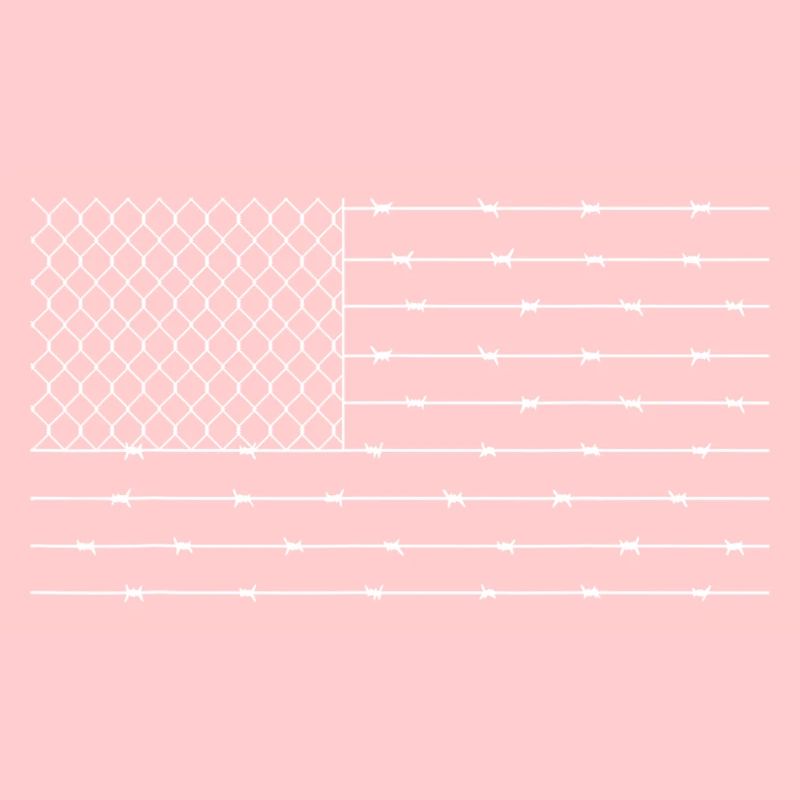 Minimalist Barbed Wire Pattern