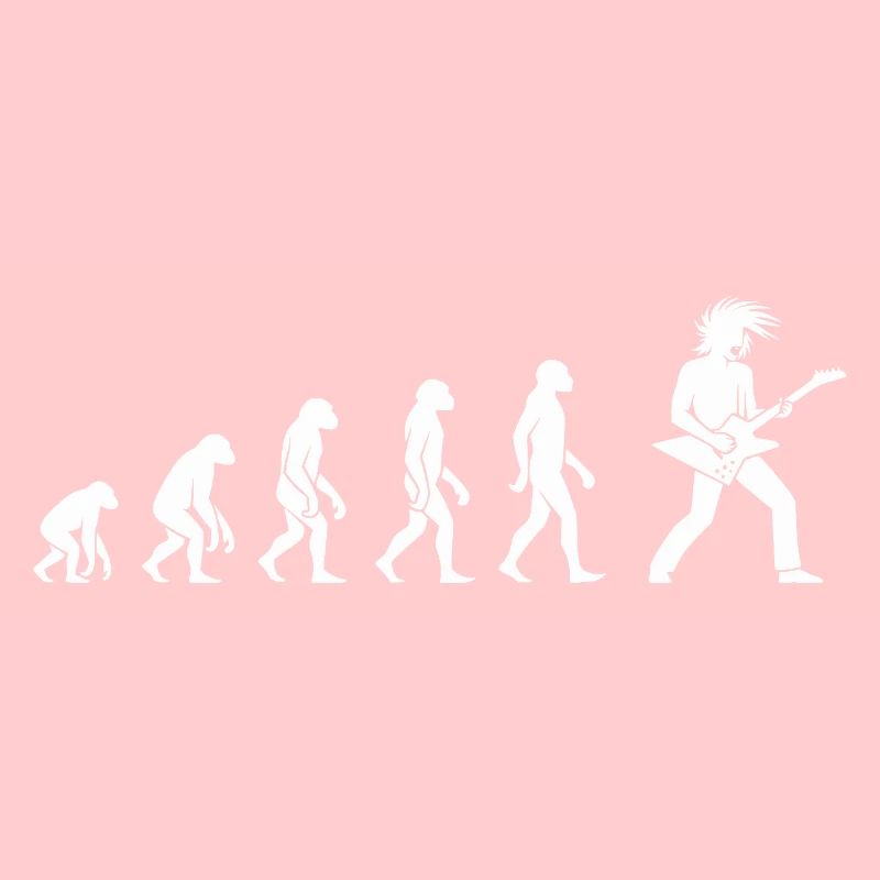 Evolution der Gitarrenkunst Rock n Roll