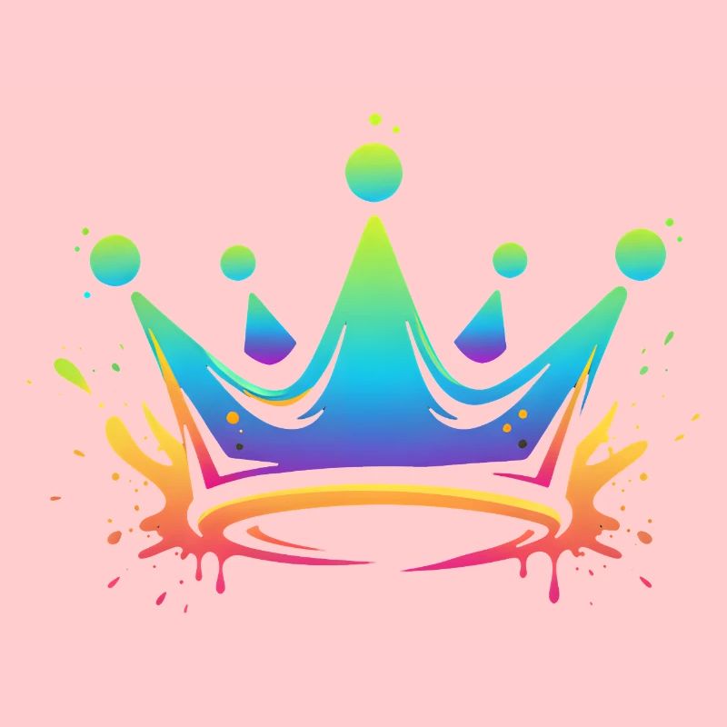 Rainbow Crowns Splash
