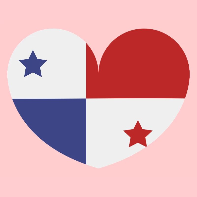 Panama-Herzflagge