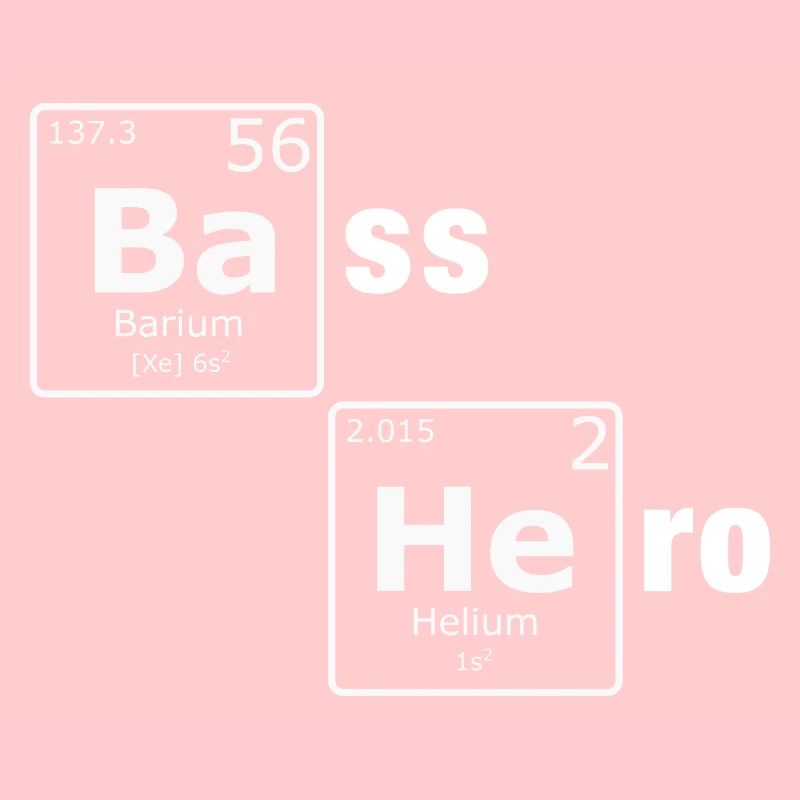 Bass Hero PSE Periodensystem Elemente Nerd