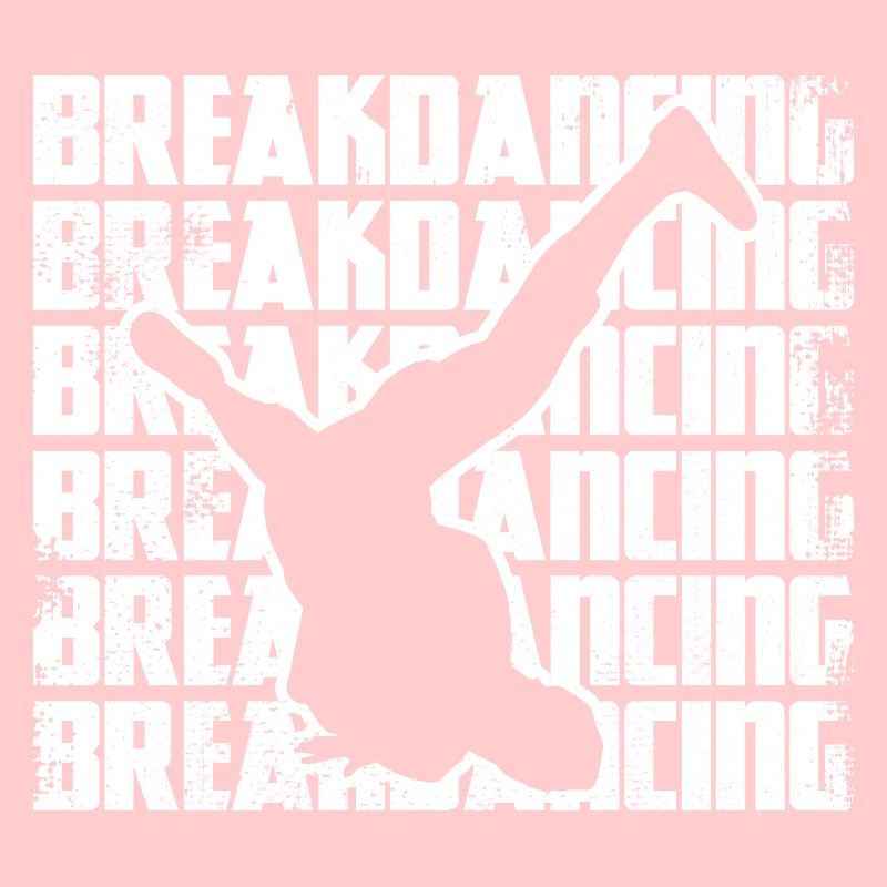 Lustiger Breakdancer