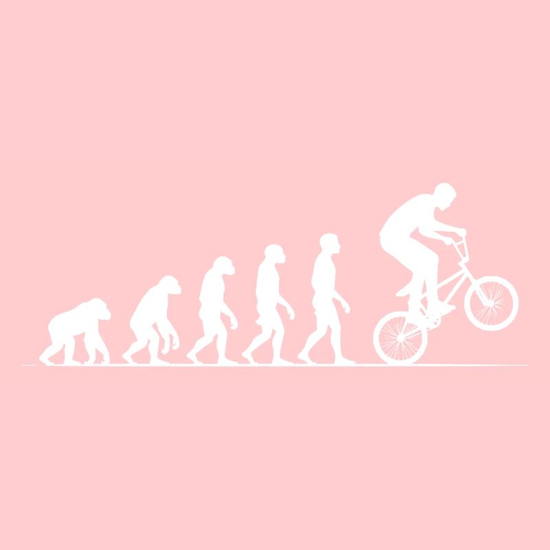 Motif du T-shirt Evolution BMX