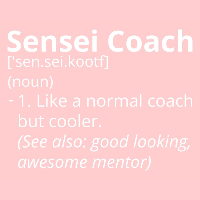 Sensei Coach Definition Description