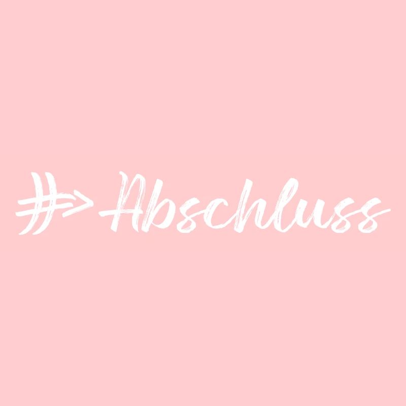 Abschluss # Hashtag Rautenpfeil