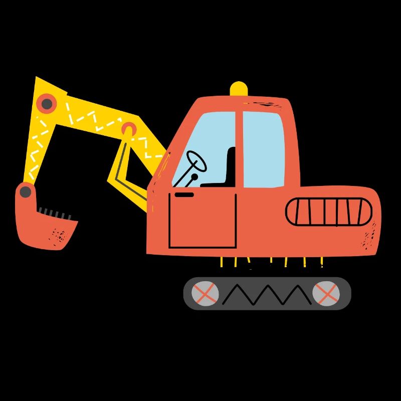Baumaschinen Bagger Bagger Baustelle