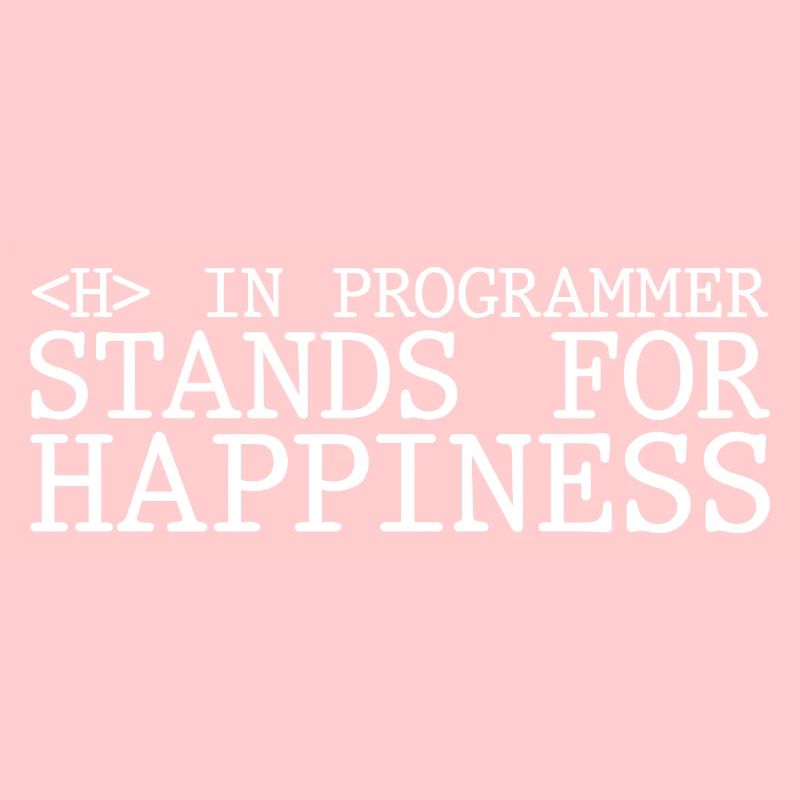 H In Programmer représente le bonheur