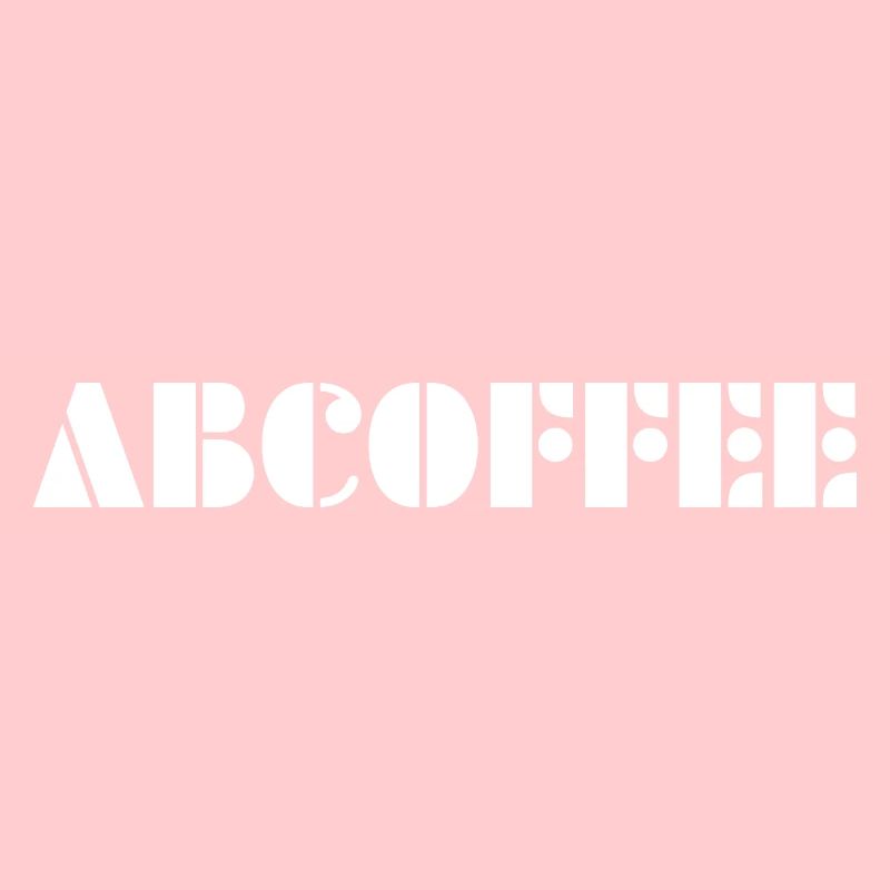 Coffee alphabet