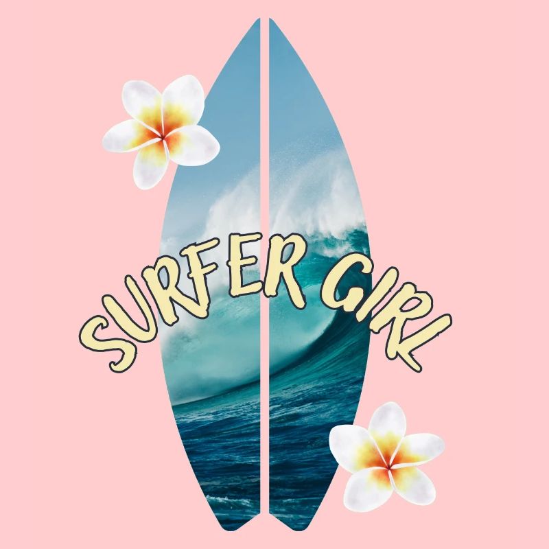 Fille surfeuse