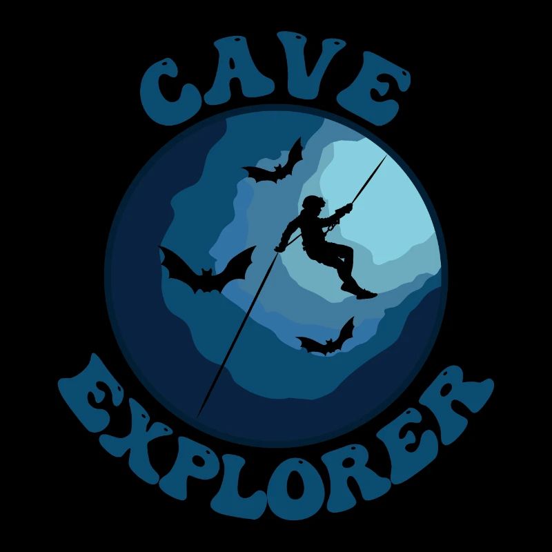 Cave Explorer - Caver Caving Potholing Speleology